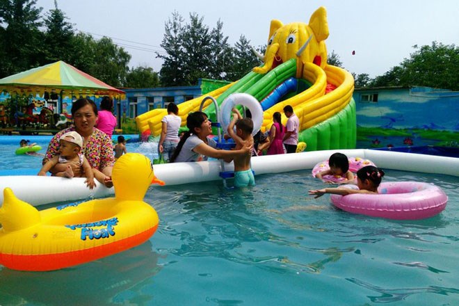 海南藏族儿童充气游泳池